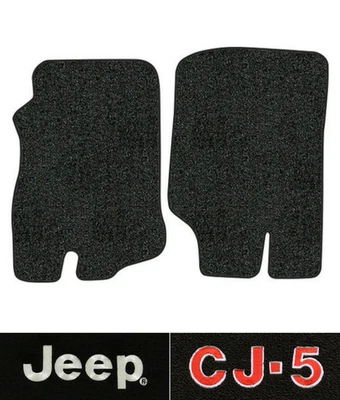Alfombrillas Jeep CJ5 1976-1983 - 2 piezas delanteras - Cutpile Foto 1 de 4