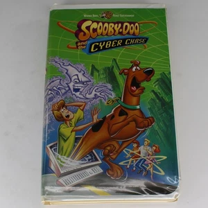 Scooby-Doo and the Cyber Chase VHS 2001 Animation Family Warner Bros - Picture 1 of 7