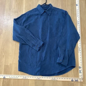 Covington Shirt Men's Size L Blue Long Sleeve Classic Button-Up - Picture 1 of 3