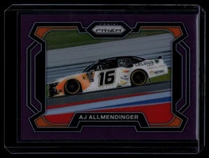 AJ Allmendinger 2024 Panini Prizm Purple 73/99 #64 Kaulig Racing - Picture 1 of 2