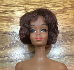 Mattel Vintage Twist N Turn CHRISTIE BARBIE DOLL 1966 Dark Red Hair EUC