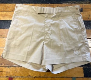 Pantaloncini corti tennis Fred Perry vintage anni 80 32 vita beige/kaki - Foto 1 di 3
