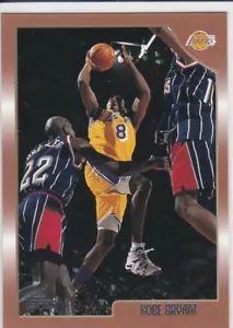 KOBE BRYANT 1998/99 Topps Basketball Card BLACK MAMBA Los Angeles Lakers HOFer! - Picture 1 of 2