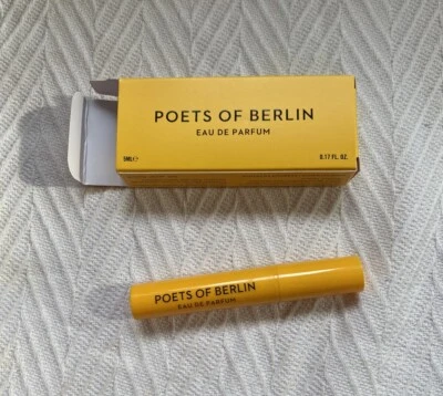 Fragancia VILHELM PARFUMERIE Poetas de Berlín .17 OZ NUEVO en Caja Foto 1 de 4