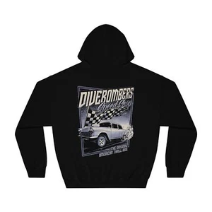 55 Sudadera con capucha Chevy Gasser. blacktop, graffiti, hotrod - Imagen 1 de 9