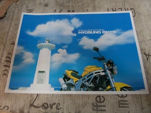 Prospekt Hyosung Motorrad /Roller GT 650/250/125 Aquila 250/125 XRX125 Karion SF - Bild 1 von 2