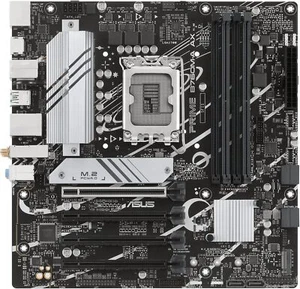 ASUS PRIME B760M-A AX Intel B760 LGA 1700 MicroATX Desktop Motherboard - Picture 1 of 4