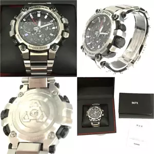 Casio G-Shock MT-G MTG-B3000D-1AJF Bluetooth Funk Solar Herrenuhr Silber - Bild 1 von 8