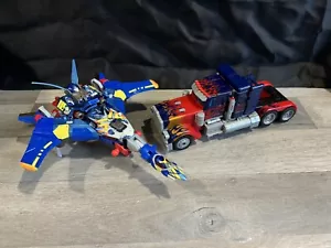 Transformers Beast Machines 2000 Jetstorm & 2007 Optimus Prime - Incomplete - Picture 1 of 11