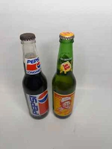 Bottiglie Sundrop Dale Earnhart e Richard Petty Pepsi - Foto 1 di 4