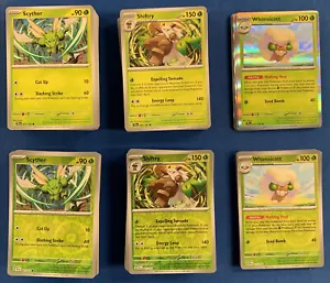 Juego de 140 cartas normales o inversas de Pokémon Fuerzas Temporales Comunes + Poco comunes - Imagen 1 de 3