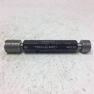 Go / No Go 0.7969" X 26 - WHIT GEN - Go/No Go Plug Thread Gauge (Used) - Picture 1 of 11
