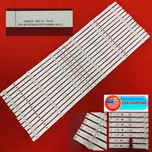 5 set New LED Strips For Hisense 75R6E3 75H6570G 75E3D 75H6510G 75A6G SVH750A76 - Picture 1 of 5