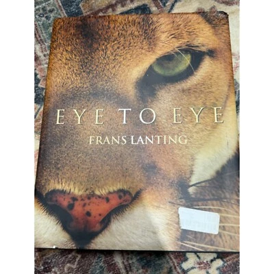 Frans Lanting Eye to Eye Coffee Table Book Animal Photography - Imagem 1 de 4