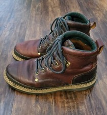 Georgia Giant Leather Boots Mens 11 M Slip Resistance Georgia Boots Work Boots