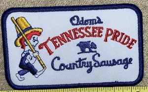 Vintage Style Odom's Country Sausage Tennessee Pride Advertising Patch - Picture 1 of 4
