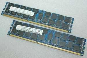 Hynix 32GB (2X16GB) 2RX4 PC3-10600R DDR3 ECC Server Memory Ram HMT31GR7CFR4C-H9 - Picture 1 of 1