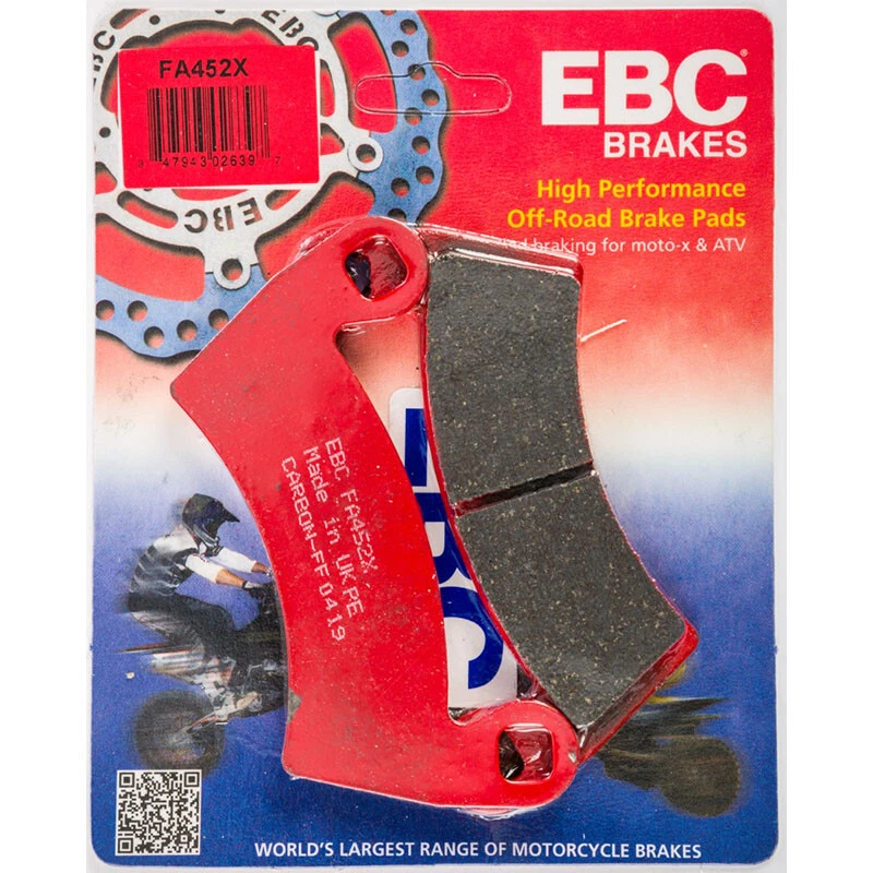 EBC  FRONT BRAKE PADS Polaris Ranger XP 900 EPS 2013-2015 Polaris Ranger Crew - Image 1 of 1