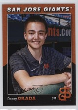 2023 Choice San Jose Giants Danny Okada #38