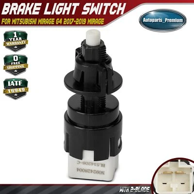 刹车灯开关适用于三菱 Mirage 2014 - 2015 2017 - 2021 Mirage G4 2 刀片 — 第 1/4 张图片