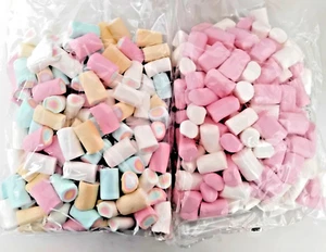 2kg Large Rainbow Circle and Pink & White Marshmallows CLEARANCE BULK BUY Halal - Picture 1 of 6
