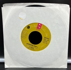 Philadelphia International Records Sunshine Part 1 and 2 O'Jays 45 RPM Record - Imagen 1 de 3