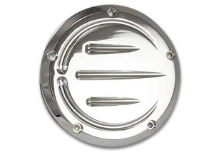 Bagger Brothers HD-DCP-LH-008-CH Chrome Billet Derby Cover (PRIMARY) for Harley - Picture 1 of 1