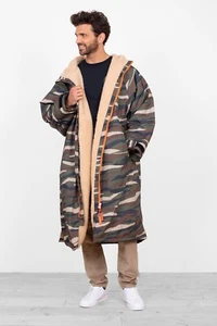 Brakeburn Uomo Chinook, Dryrobe, Dry Robe, Mimetico, L/XL, PREZZO AL PUBBLICO £140, NUOVO - Foto 1 di 5