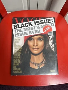 VOGUE ITALIA-THE BLACK ISSUE/L. Kebede (Sealed) Purple Fashion Magazine/ - Picture 1 of 2