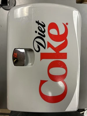 6 Can Coca-Cola Diet Coke 4L Cooler/ Warmer Gray Mini Fridge 110V AC Cord/Tested - Image 1 of 4
