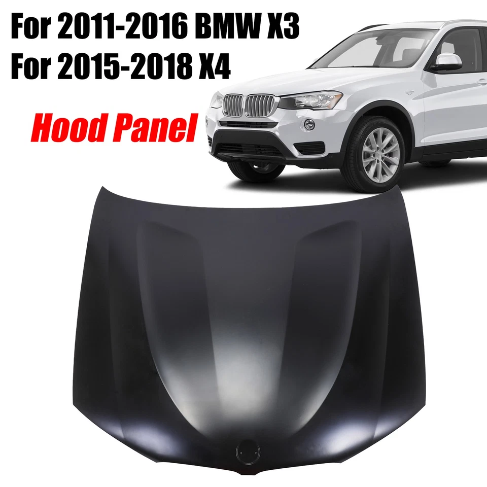 NEW Front Hood Panel Direct Replacement For 2011-2017 BMW X3 2015-2018 BMW X4 — 第 1/4 张图片