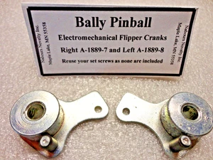 Bally Pinball, Bielas Electromecánicas de Aleta Estilo Antiguo, A-1889-7 y A-1889-8 - Imagen 1 de 4