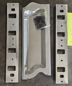 Ford 302 Intake Manifold to 351 W Engine Heads Adapter kit Custom Hot Rod spacer - Picture 1 of 3