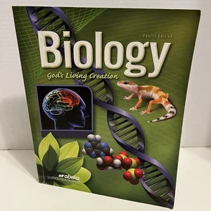 Abeka Biologie Götter lebendige Schöpfung Schüler Lehrbuch - 4. Auflage Klasse 7-12 - Bild 1 von 5
