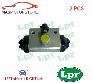 DRUM WHEEL BRAKE CYLINDER PAIR REAR LPR 5235 2PCS H NEW OE REPLACEMENT - Picture 1 of 5