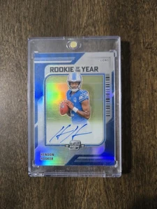 Hendon Hooker Optic R.O.T.Y. On-Card Auto 50/50 - Picture 1 of 2