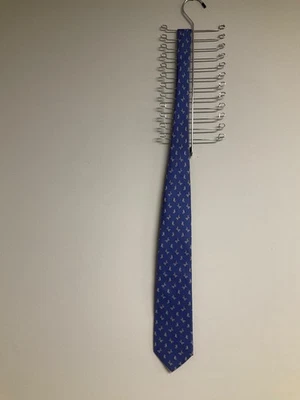 LAND'S END CORBATA HOMBRE AZUL/MARIPOSA ANCHO: 3.75" LARGO 62" Foto 1 de 4