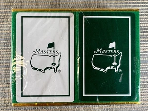 Vintage Masters Playing Cards Double Deck Sealed New Augusta National Golf Club - Picture 1 of 4