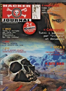 HACKER journal 3 luglio 2002crittografia,seca2siti xxx luci rosse ,ipv6 - Foto 1 di 2