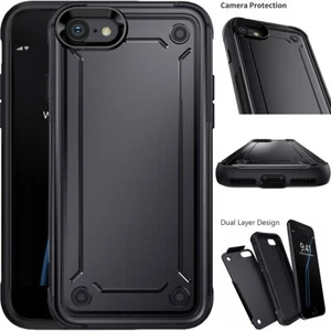 Funda protectora a prueba de golpes de doble capa para Apple iPhone 7/7 Plus 8/8 Plus - Imagen 1 de 36