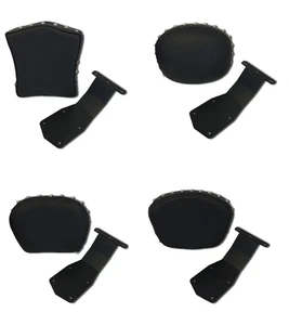 Studded Fixed Position Driver's Backrest for 1999-up Yamaha Royal Star Venture - Imagen 1 de 7