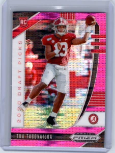 TUA TAGOVAILOA 2020 Prizm Draft Picks PINK PULSAR PRIZM RC Panini Dolphins #101 - Picture 1 of 2
