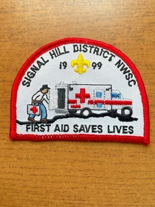 1999 NWSC Signal Hill First Aid Meet Patch - Picture 1 of 1