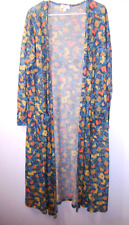 LuLaRoe Size L "Sarah" Linen Blend Duster/Robe/Kimono