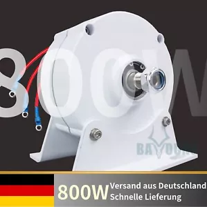 800W 12V24V48V Windkraftanlagen-Generator bürstenloser Permanentmagnet Generator - Bild 1 von 24