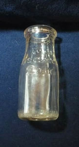 Vintage 1/2 Pint Silver Seal Meadow Gold Milchflasche - Patent 1931 - Bild 1 von 4