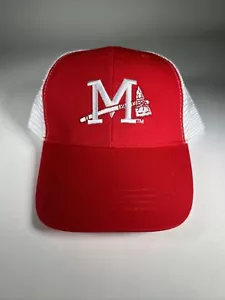 Mississippi Braves LIMITED EDITION /333 RARE RED BUDWEISER HAT CAP Hook & Loop - Picture 1 of 6