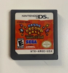 NINTENDO DS : SUPER MONKEY BALL : TOUCH & ROLL !! Cartridge Only Tested - Picture 1 of 1