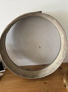 (n2) ANCIEN TAMIS A FARINE EN BOIS OU PÊCHE DÉCORATIF CHALET LOFT - Imagen 1 de 9