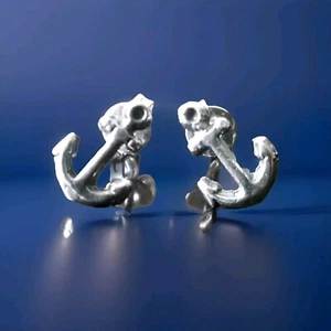 Ericks Sterling Silber Anker Ohrstecker Taxco.925 - Bild 1 von 4